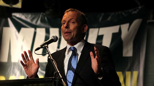Federal Opposition Leader Tony Abbott ... has vowed to wind back changes to gambling laws if he wins office.