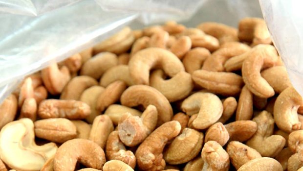Full of vitamin E...cashews help create antibodies that fight the bacteria that makes you sick.