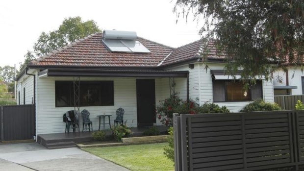 Tight squeeze: Labor Party records say eight members occupy this house along with Hicham Zraika, his wife and daughters.