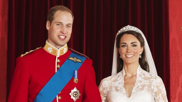 Charitable pair ... the Royal couple.