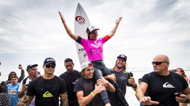 'It's sick': Tyler Wright says she is pleased that the top five female surfers in the world will contest the Australian Open of Surfing.