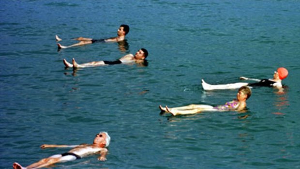 The surface level of the Dead Sea, famed for its restorative properties, is plunging by a metre (three feet) a year.