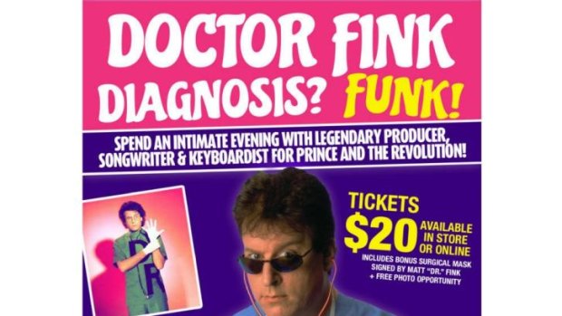 Feeling funk free?: Dr Fink has the cure for you.
