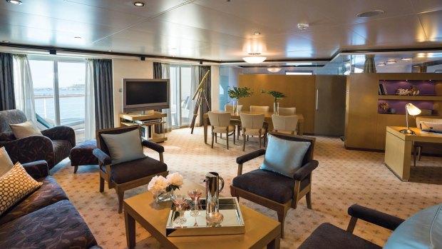 Master Suite on Regent Seven Seas Voyager The Shipping News, Jan 21, 2017 tra20-shipnews