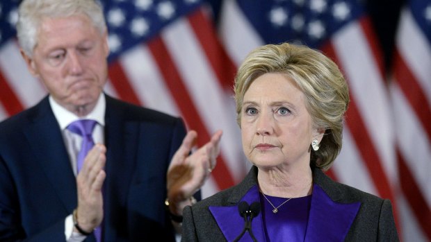 With a handful more voters, a grim-faced Hillary Clinton might not have been making this concession speech. 