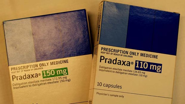 High price tag ... new stroke medication Pradaxa.