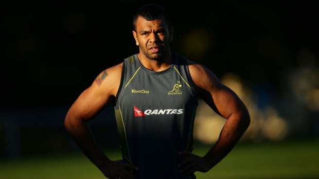 "He's enjoying himself in rugby and that series would definitely have given him great experience": Waratahs coach Michael Cheika on Kurtley Beale.