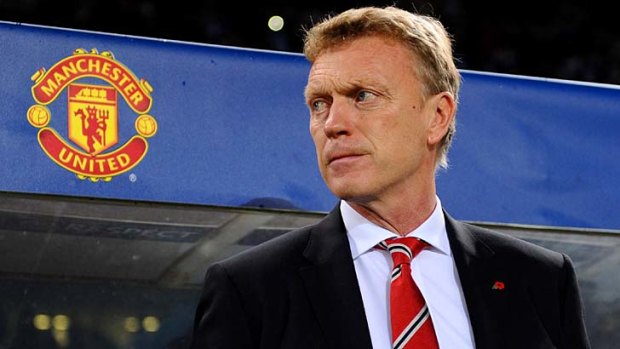 Rocky start: David Moyes has had a rocky start at Manchester United as club manager.