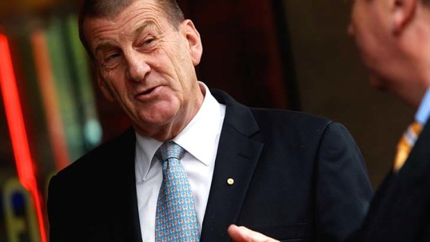Not happy ... Jeff Kennett sent bread to the ACCC.