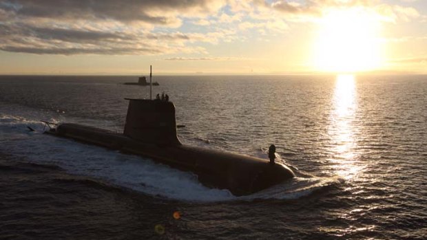 The government is yet to make a decision on the replacement of six Collins class submarines.