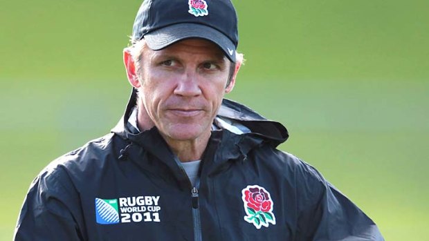 Wounded ... former England attack coach Brian Smith.