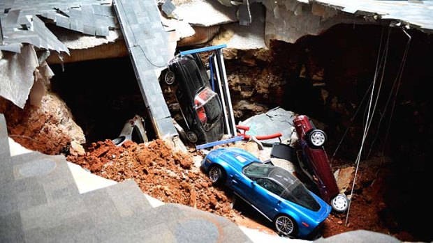 The sinkhole that swallowed eight cars at the Skydome showroom will be the latest attraction at the Kentucky museum.