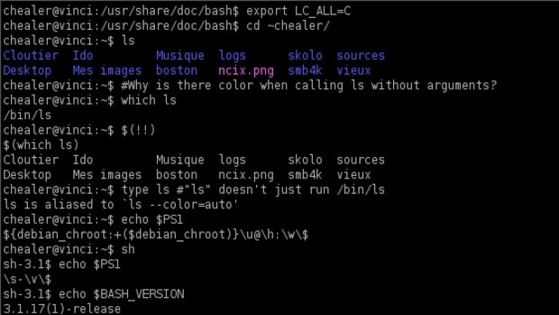 Bash, a widely adopted Unix shell.