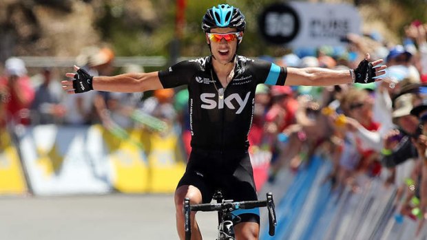 Richie Porte wins the fifth stage.