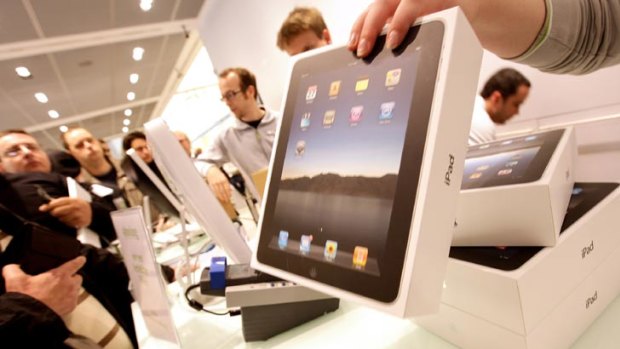 Popular ... tablets are expected to be big sellers this Christmas.