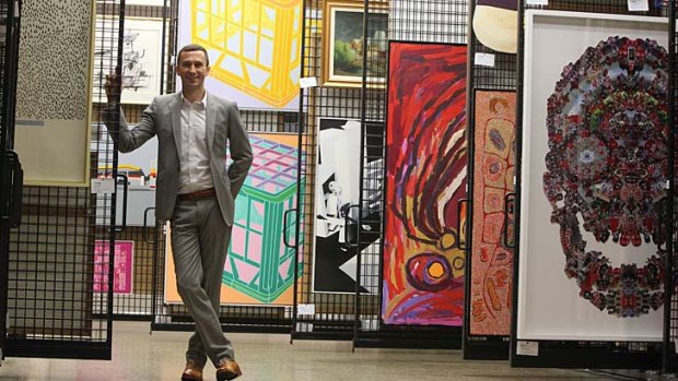 Vision: Director Tony Stephens wants to open up Artbank.