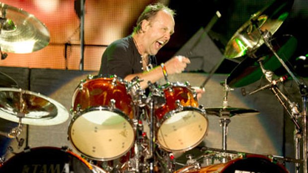 Metallica drummer Lars Ulrich.