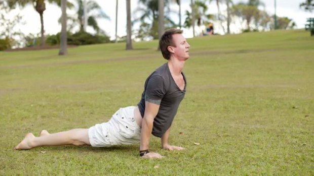 Outspoken former NBL star Simon Kerle has been reborn as a yoga instructor.