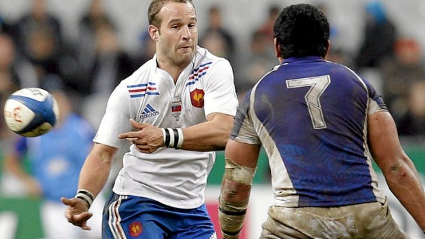 Frederic Michalak scored a try and kicked four penalty goals plus a conversion.