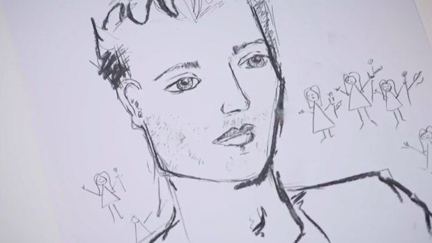 Jewellery designer Laura is a dab hand at art, after sketching Matty J on her private Bachelor date.