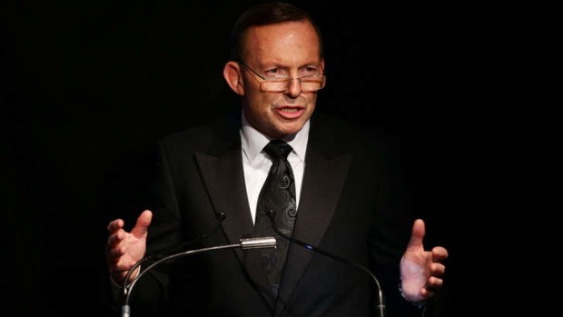 "We live in an uncertain world": Prime Minister Tony Abbott.