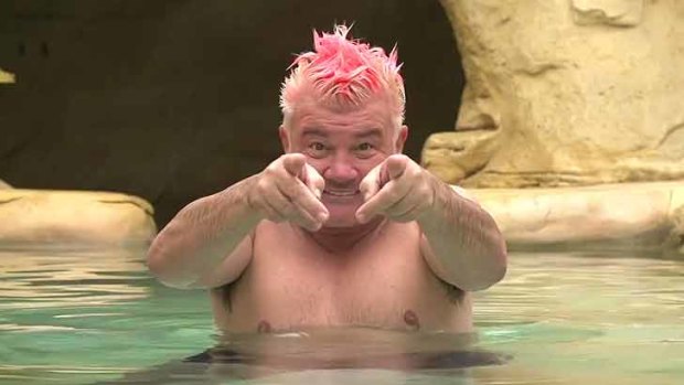 Geelong mayor Darryn Lyons in a tourism video posted on YouTube this week.
