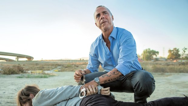 Titus Welliver plays homicide detective Harry Bosch in the TV series Bosch, adapted from Connelly's novels.