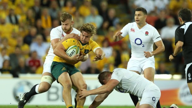 Get rid of June Tests: Wallabies coach Michael Cheika would prefer to see an end to June Tests, such as the Australia-England clash earlier this year.