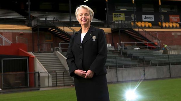 Peggy O’Neal at Punt Road Oval on Friday.