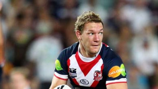 In his Sydney Roosters playing days.