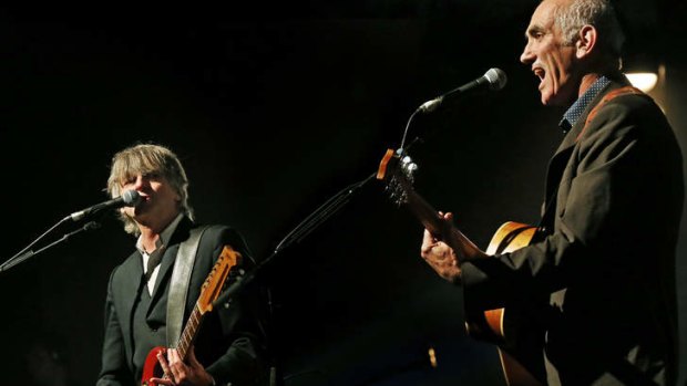Comfort food, but more besides ... Neil Finn teams up with Paul Kelly.