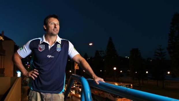 Dark times: Daley took NSW's series defeat hard.