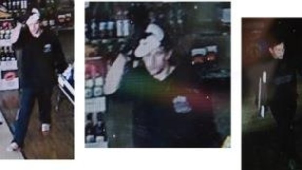 CCTV images of a man police wish to speak to about a crime spree in Melbourne's north-west.