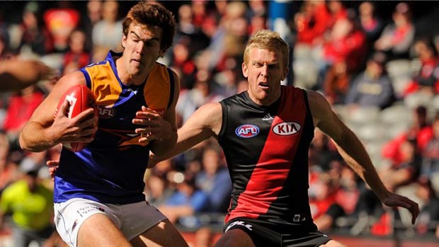 Uncertain future ... Will Dustin Fletcher finish his career on the same games tally as Simon Madden?