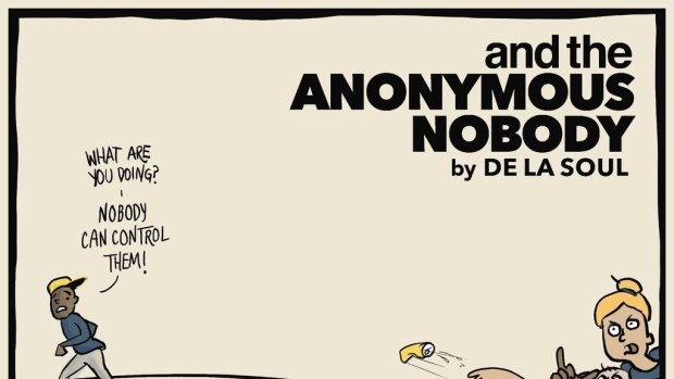 De La Soul album cover - and the anonymous nobody