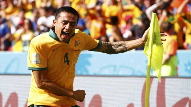 Socceroo boss Ange Postecoglou has made no secret of his admiration for Tim Cahill.