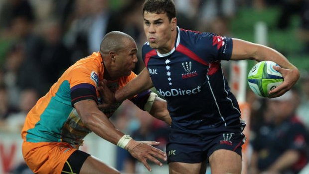One to watch: Rebels winger Tom English is expected to have another strong season.