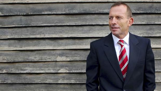 Tony Abbott. <i>Photo: John Woudstra</i>