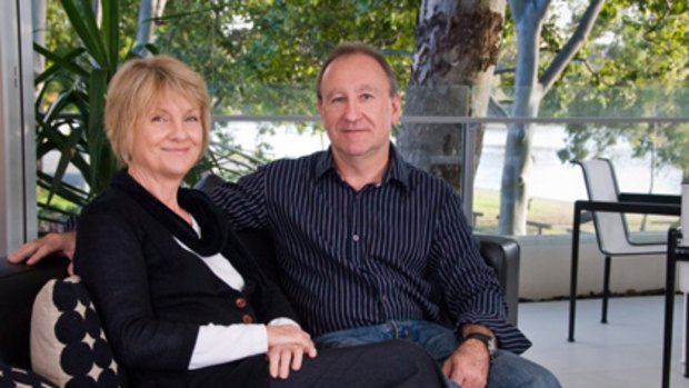 Water's Edge investors Bill and Jo-anne Dickinson bought at the "perfect time".