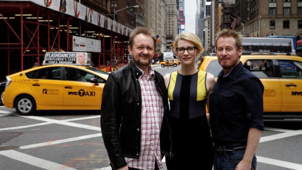 Andrew Upton, Cate Blanchett and Richard Roxburgh have brought the Sydney Theatre Company's production of Chekhov play <i>Uncle Vanya</i> to New York City.