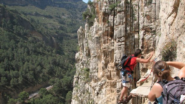 Not for the faint-hearted: Caminito del Rey.