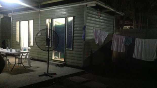 Asylum seeker accommodation on Manus Island. Three men were caught after trying to escape at the weeked.