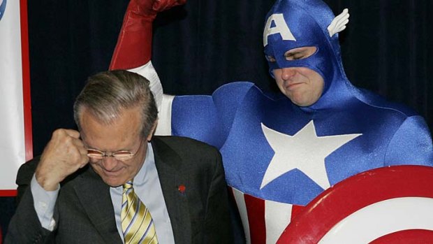 Rumsfeld's Rules: the former US secretary of defence says that after wrestling, everything else in life is easy.