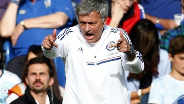Mocked: Jose Mourinho.