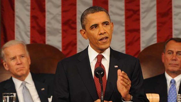 US President Barack Obama delivers his State of the Union address with a defacto bid for re-election and a call for the wealthy to pay more taxes.