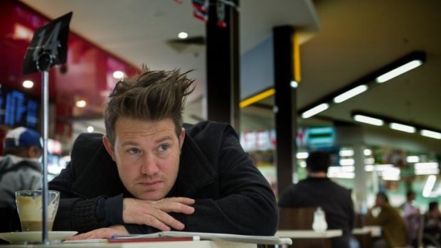 Eddie Perfect at Barkly Square Shopping Centre.