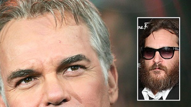 Billy Bob Thornton, and inset, Joaquin Phoenix