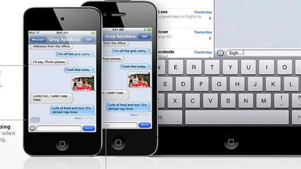 iPhone users who install iOS5 this week will be able to send free rich text messages using iMessage.