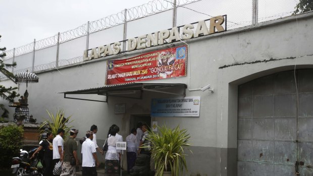 Kerobokan prison in Denpasar, Bali.