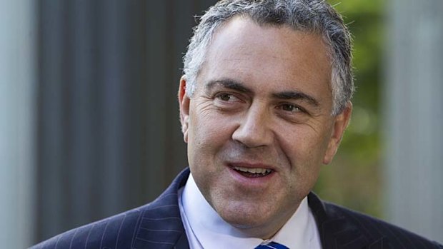 Changing course: Joe Hockey.